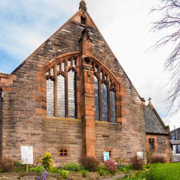 The Church from Murrayfield Avenue